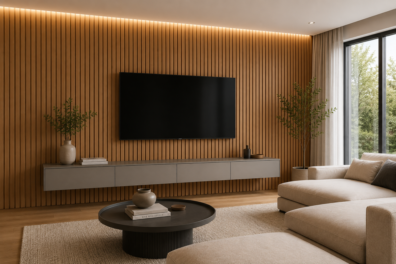 Wall Panels 2,40 alto x 15cm ancho x15mm