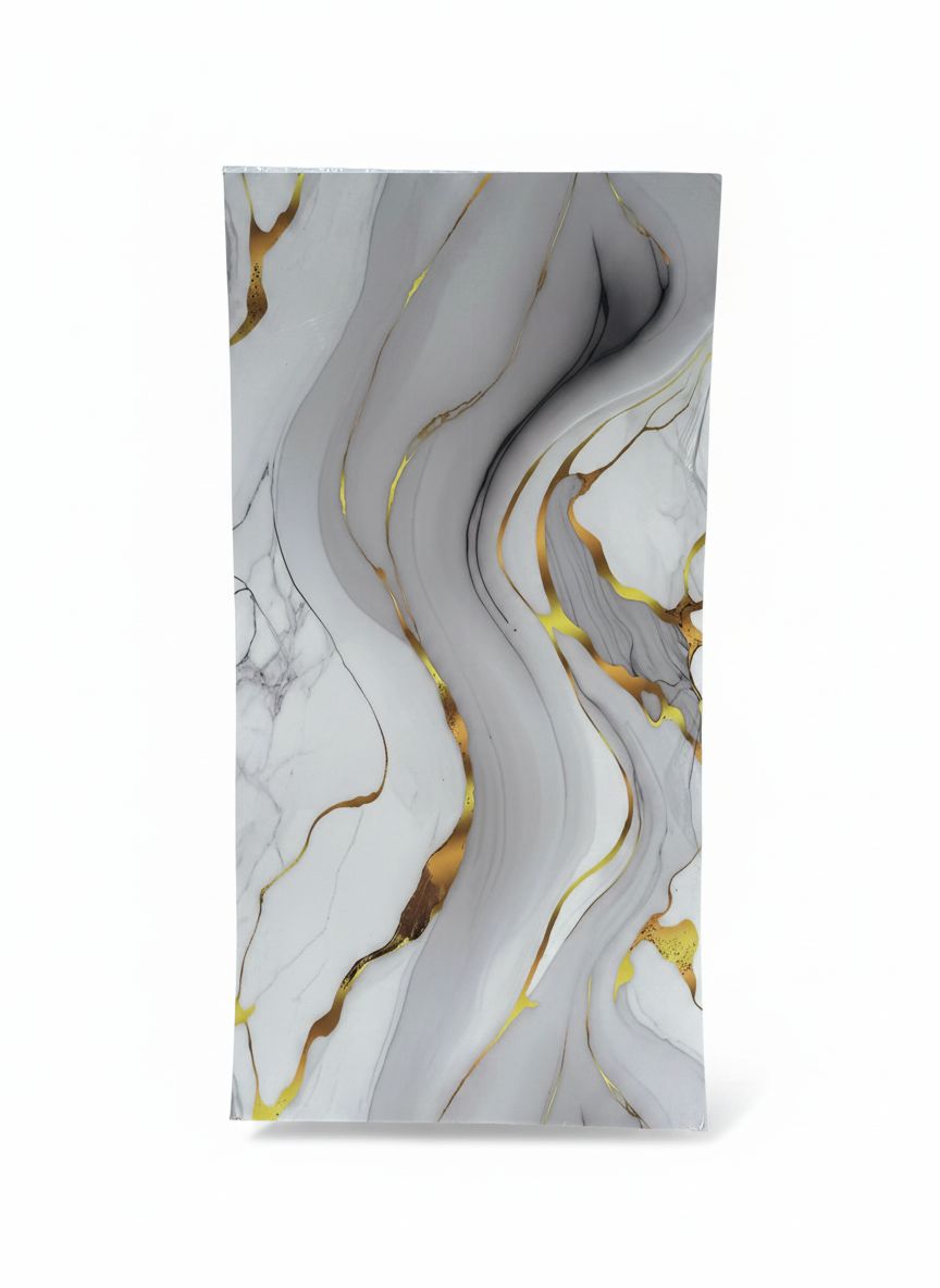Panel PVC   símil mármol-Revestimiento para Pared     1.22x2.44(cubre 3m²)