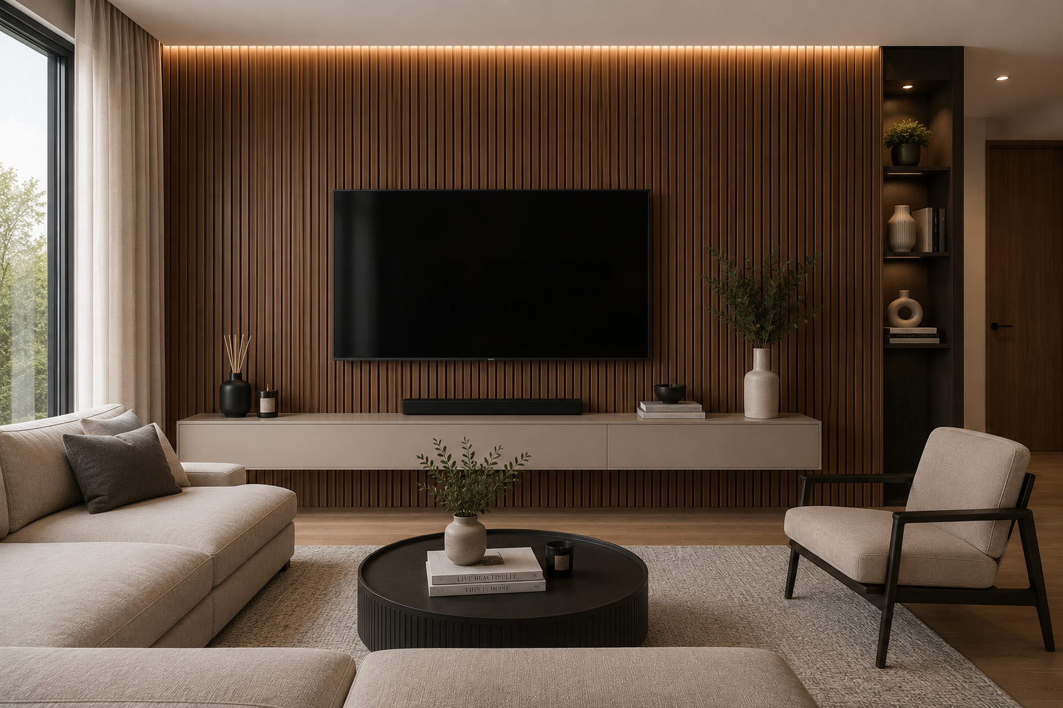 Wall Panels 2,40 alto x 15cm ancho x15mm
