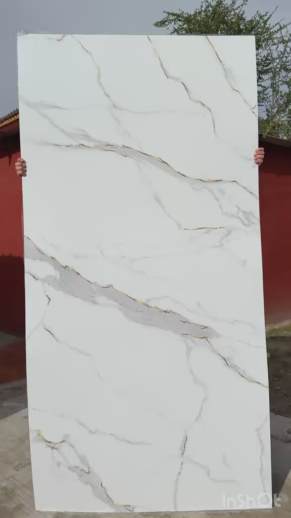 Panel PVC   símil mármol-Revestimiento para Pared     1.22x2.44(cubre 3m²)
