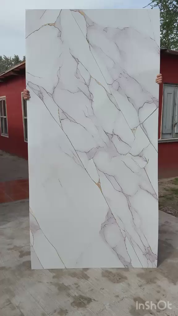 Panel PVC   símil mármol-Revestimiento para Pared     1.22x2.44(cubre 3m²)
