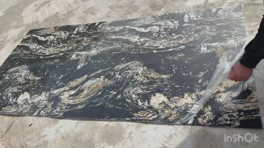 Panel PVC   símil mármol-Revestimiento para Pared     1.22x2.44(cubre 3m²)