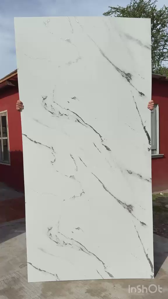 Panel PVC   símil mármol-Revestimiento para Pared     1.22x2.44(cubre 3m²)